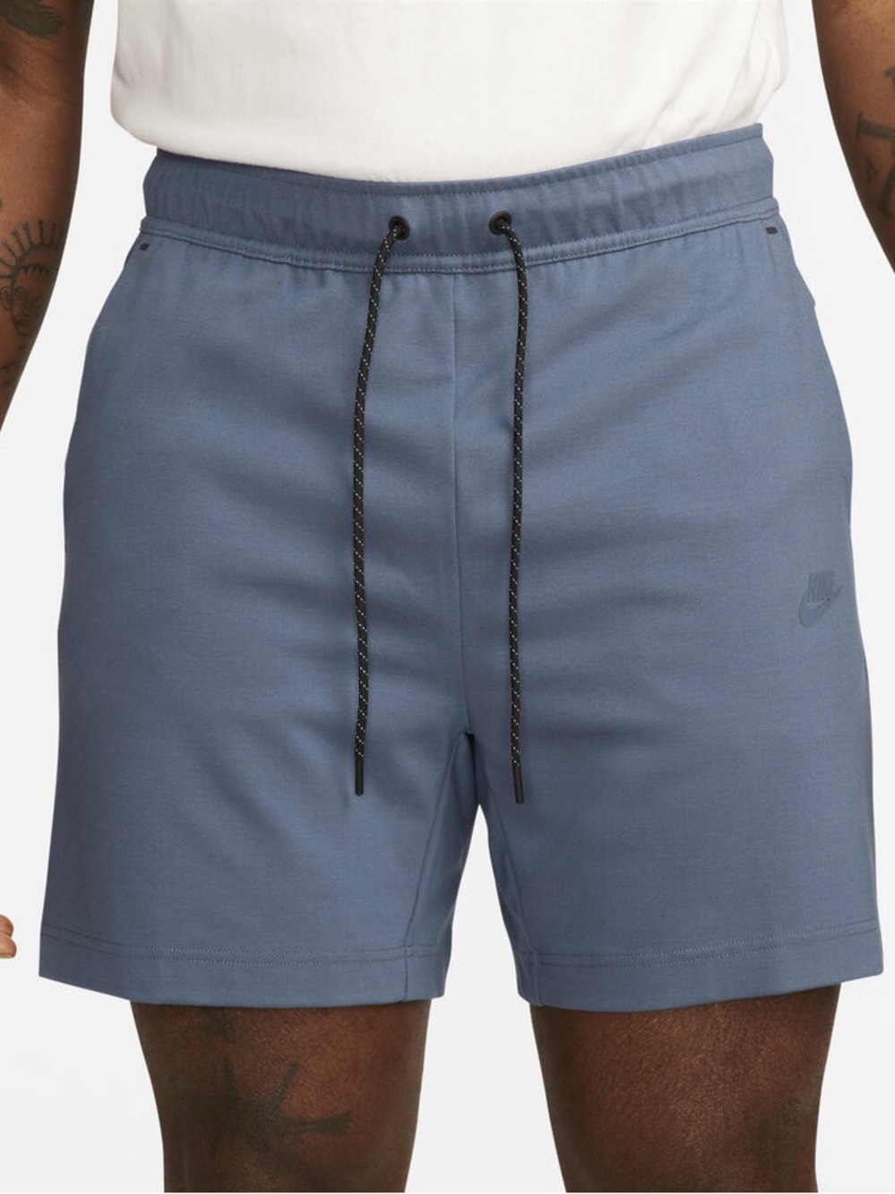 Mens Nike Sportswear Tech Fleece Lightweight Shorts - Diffused Blue Size Medium